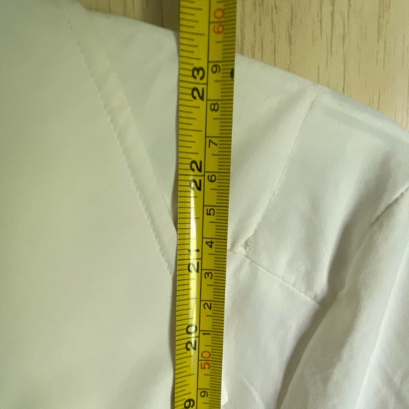 PEACE OF CLOTH by Jaime MAJESTIC STRETCH MARIEL MOTO JACKET Bleach White Sz Med - Picture 12 of 16